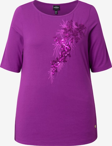 Ulla Popken Shirt in Lila: Vorderseite