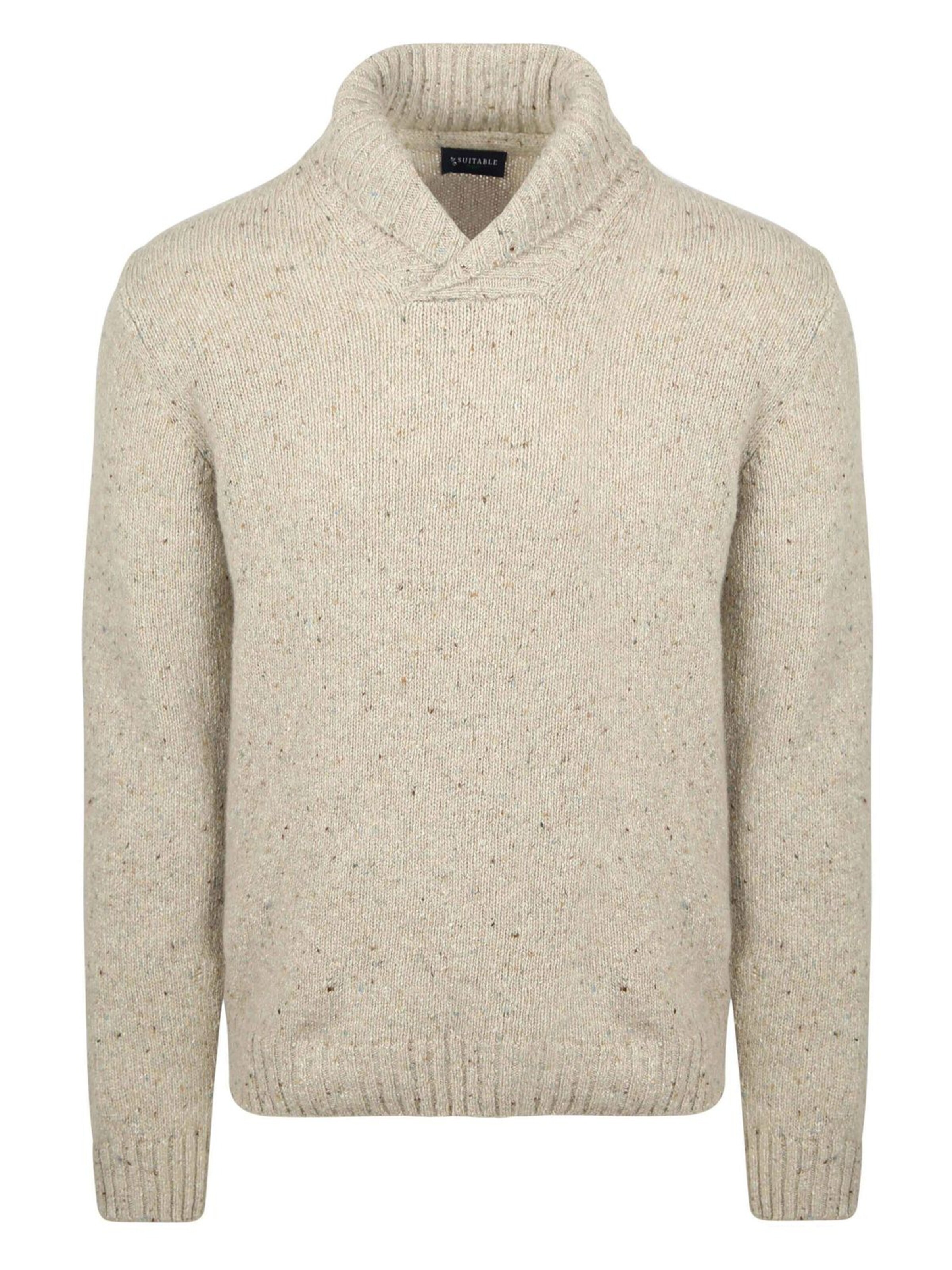 Suitable Trui in Beige: voorkant
