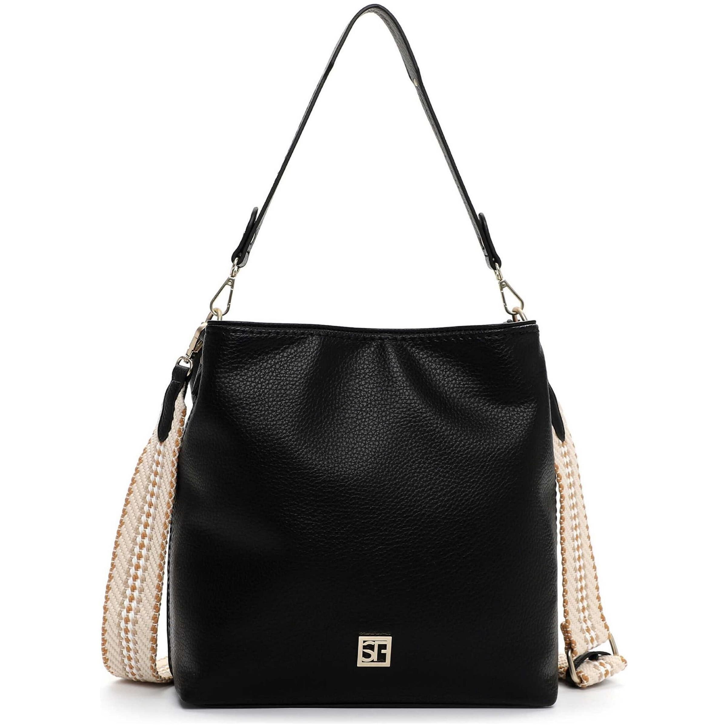 Sac bandoulière 'Amey' Suri Frey en noir : devant