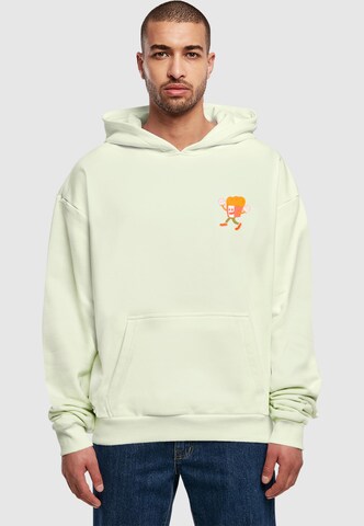 Merchcode Sweatshirt 'Pasta La Vista' in Mischfarben: Vorderseite