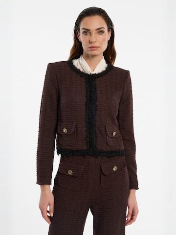 Ana Alcazar Between-season jacket 'Enanoris' in Brown: front