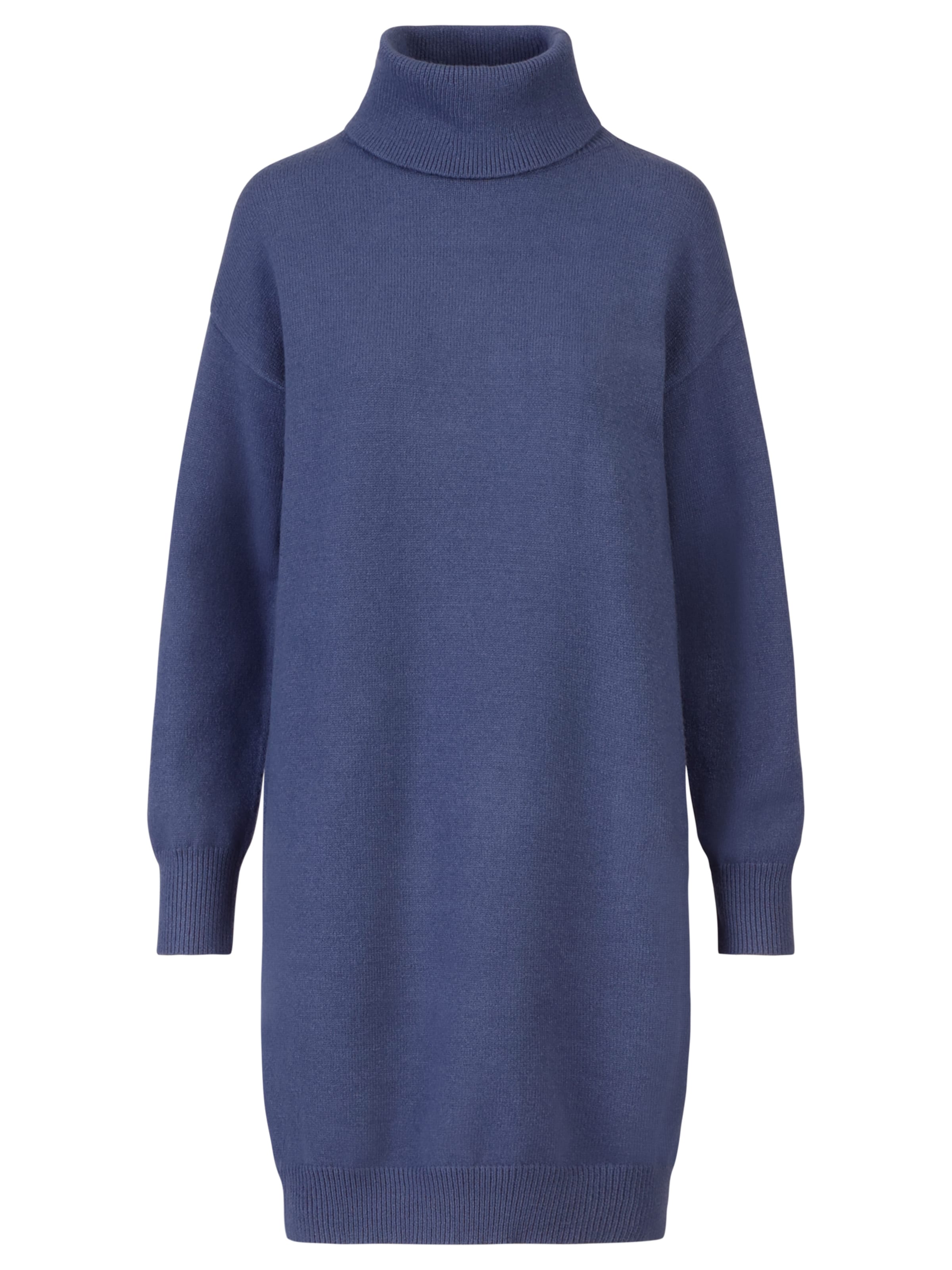 APART Knitted dress in Blue: front