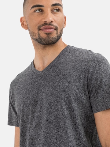 CAMEL ACTIVE Kurzarm T-Shirt aus biologischer Baumwolle in Grau