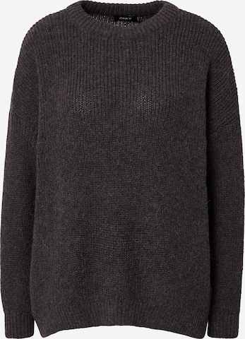 ONLY Пуловер 'PARIS' в сиво: отпред