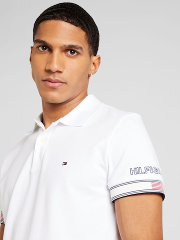 TOMMY HILFIGER Poloshirt in Weiß