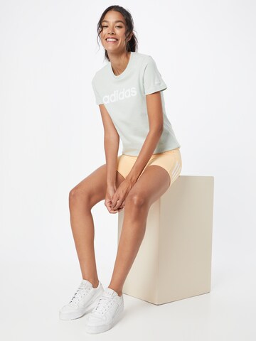 ADIDAS SPORTSWEAR Funkcionalna majica 'Essentials  Logo' | zelena barva