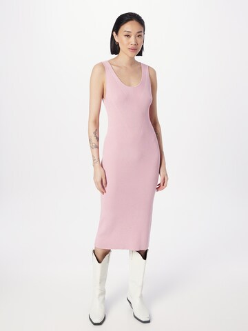 Robe 'Alvina' MSCH COPENHAGEN en rose : devant