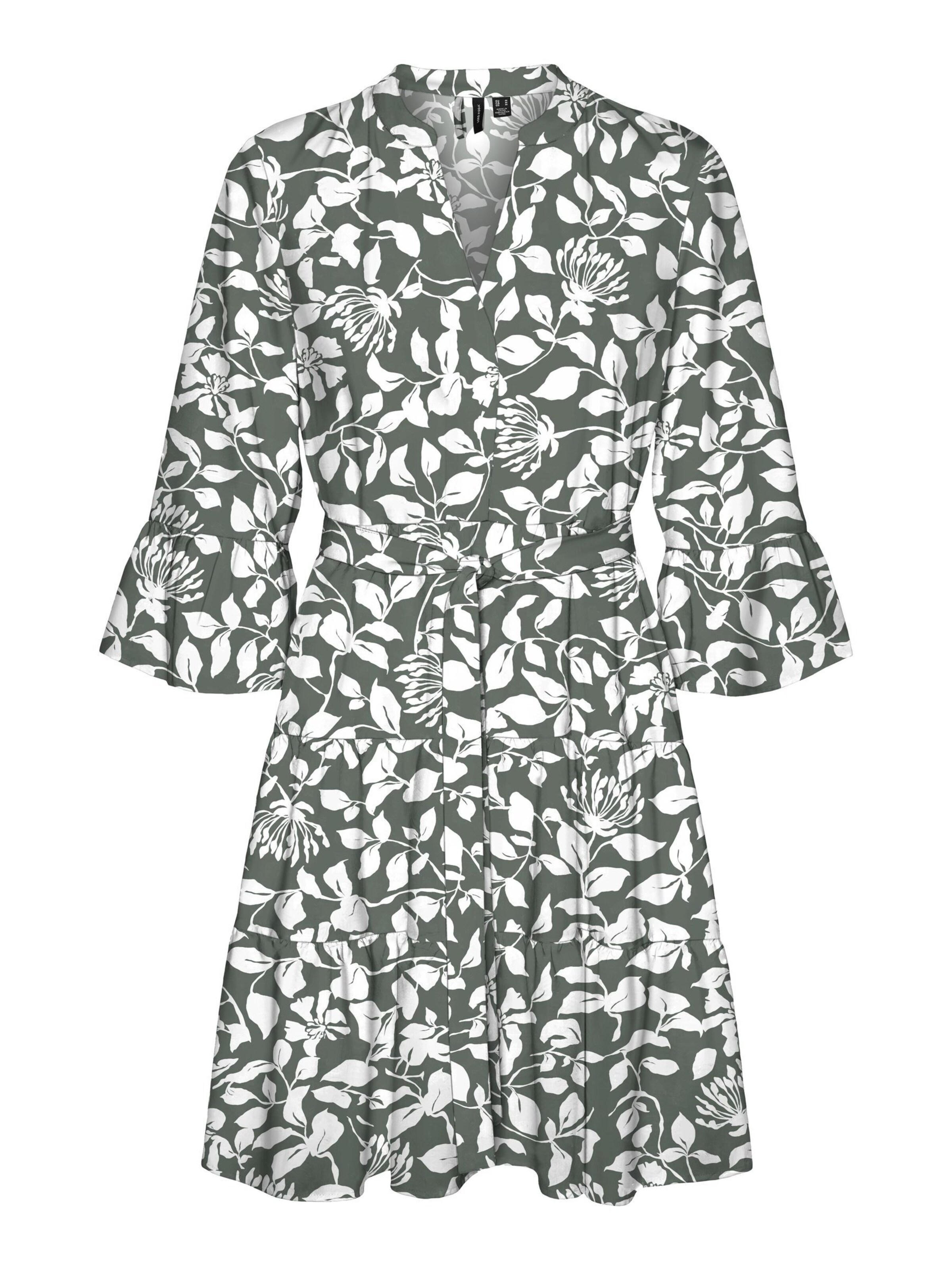 Vero Moda Curve Blusekjole 'VERA' i grøn: forside