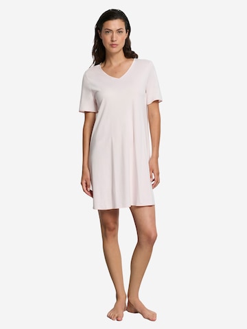 Hanro Nightgown 'Cotton Silk' in Pink