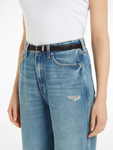 TOMMY HILFIGER Gürtel in Schwarz: Vorderseite