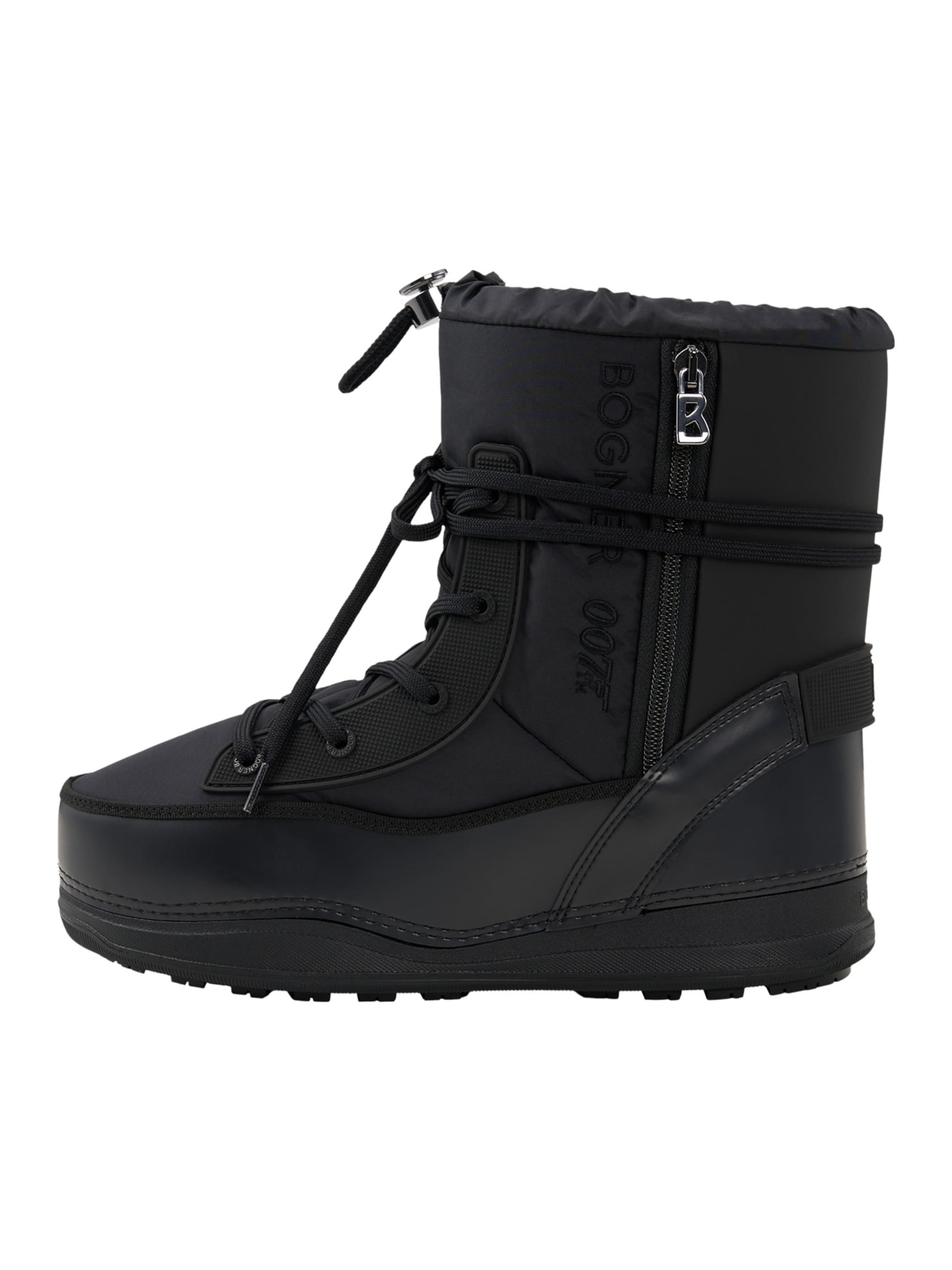 BOGNER Snowboots 'Laax 007' in Schwarz: Vorderseite