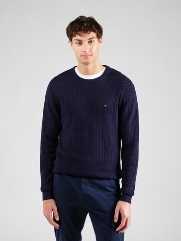 TOMMY HILFIGER Trui in Blauw: voorkant