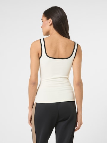 FILA - Top 'MAIANO slim logo rib tank top' en blanco