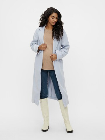 MAMALICIOUS Between-Seasons Coat 'SVEA' in Blue