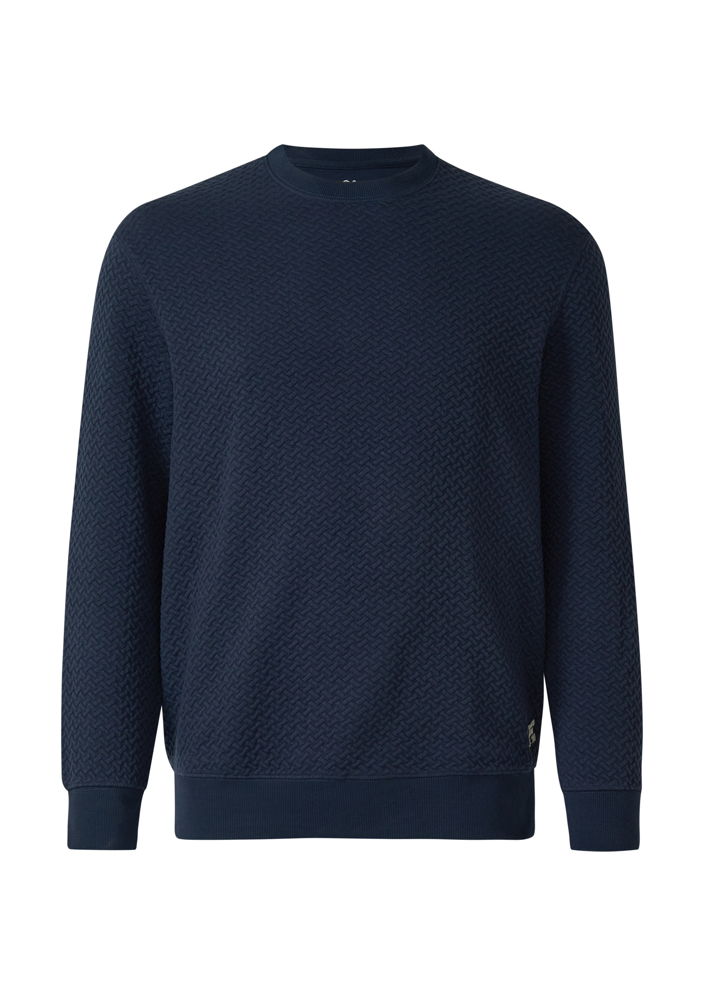 s.Oliver Sweatshirt in Blauw: voorkant