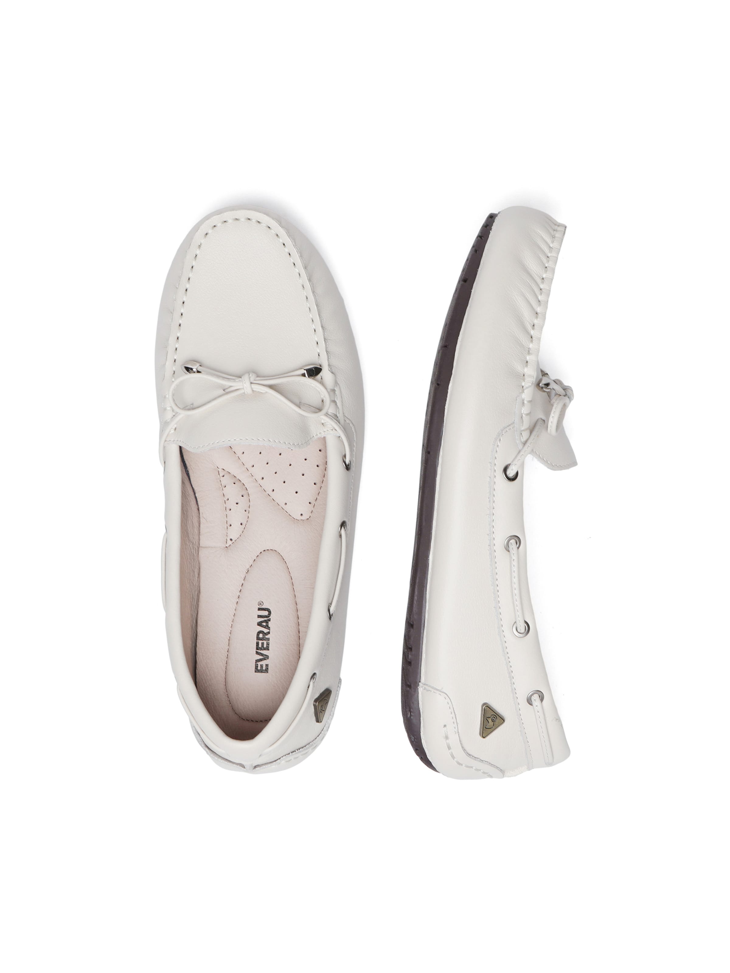 Everau Мокасины 'Grebes' в Белый