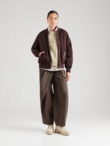 VILA Sweatshirt 'VIFRIDEA' in Green