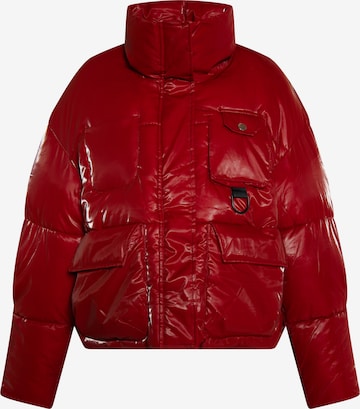 faina Winter Jacket in Red: front