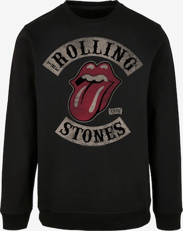 F4NT4STIC Sweatshirt 'The Rolling Stones ' in Zwart: voorkant