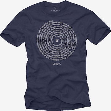 MAKAYA Shirt in Blau: Vorderseite