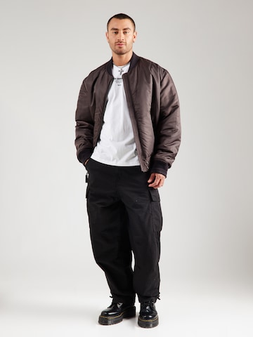 ALPHA INDUSTRIES Футболка 'Sky Wolf' в Белый