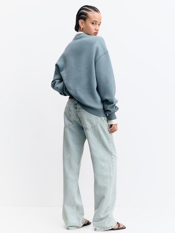 Sweat-shirt Pull&Bear en bleu