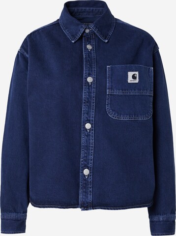 Carhartt WIP Blouse 'Georgia' in Blue: front