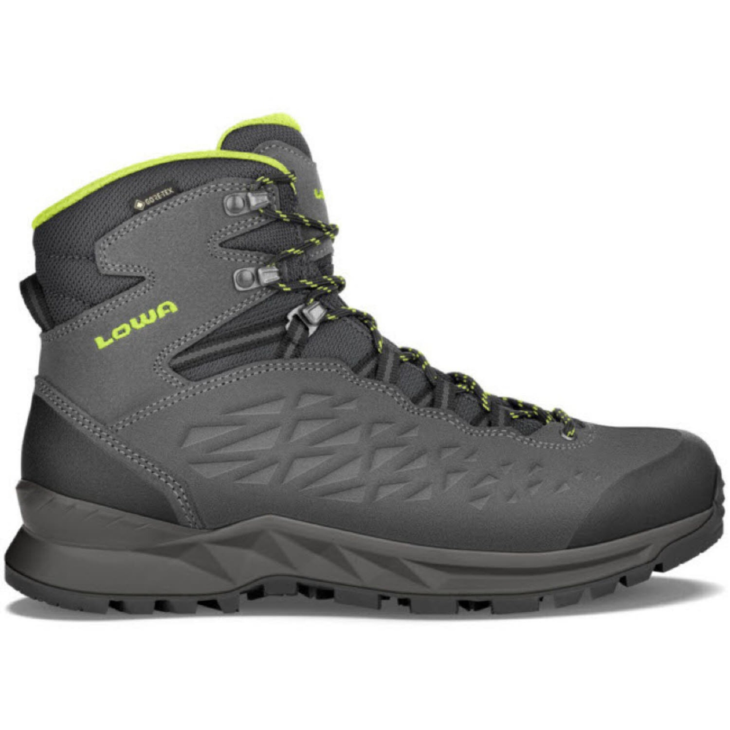 LOWA Boots 'Explorer II' in Grey: front