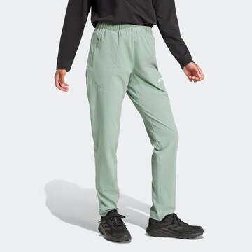 ADIDAS TERREX Slimfit Udendørs bukser 'ESS' i grøn