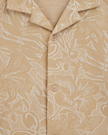 WE Fashion Regular fit Srajca | bež barva