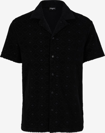 STRELLSON Overhemd 'Joseph' in Zwart: voorkant