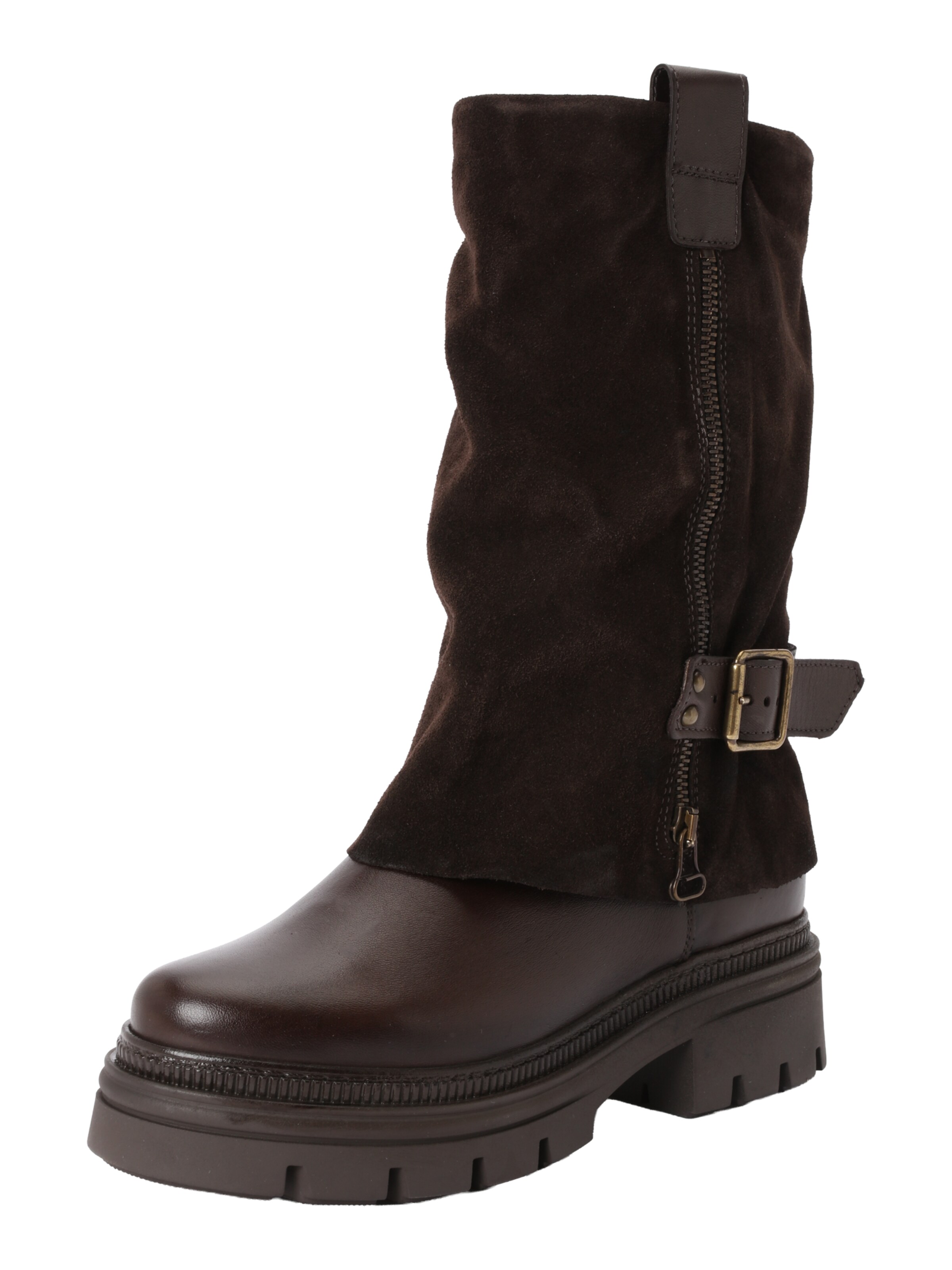 MJUS Bottes 'CANAZEI' en 36 en brun foncé, Vue avec produit