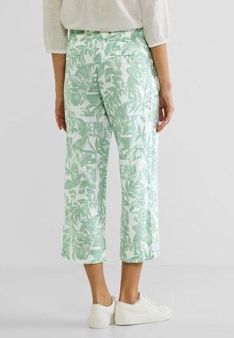 STREET ONE Wide leg Broek in Groen