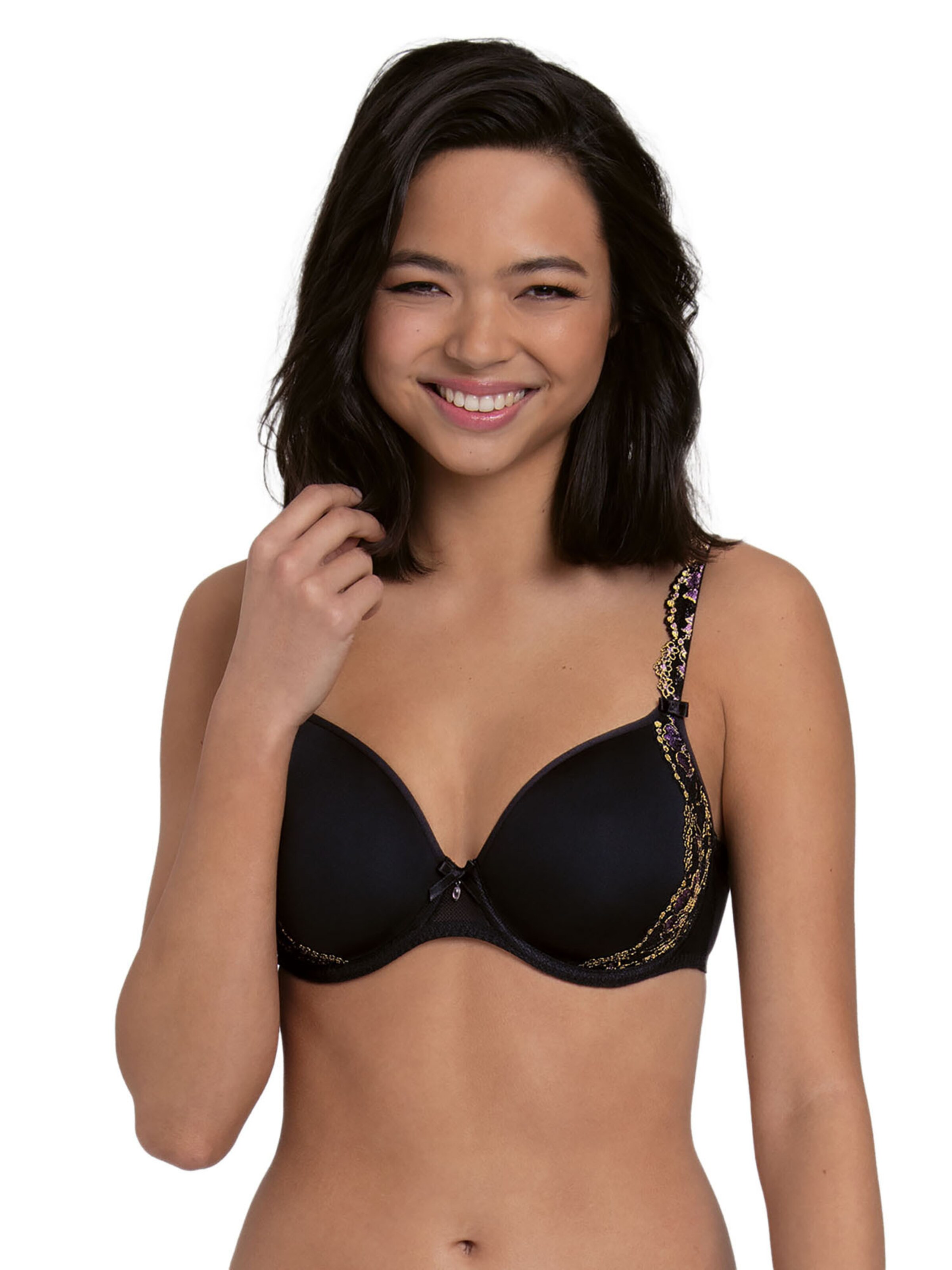 ANITA T-shirt Bra 'Colette' in Black