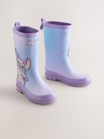 Next Regenlaarzen 'Lilo and Stitch' in Lila