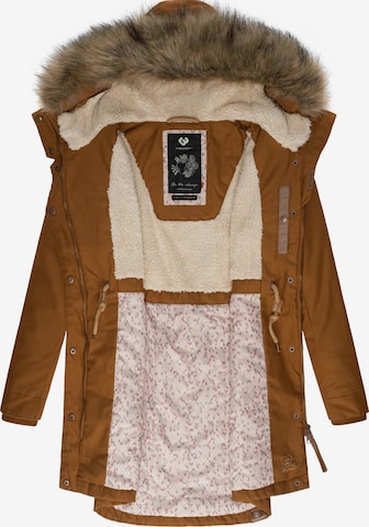 Ragwear Winterparka 'Tawny' in Braun