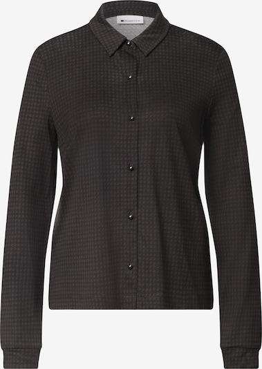 STREET ONE Bluse in XS in braun / dunkelbraun, Produktansicht