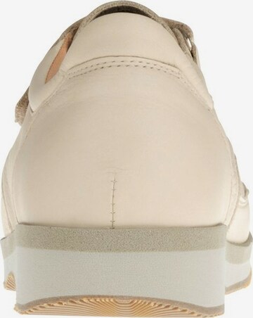 Natural Feet Lace-Up Shoes 'Göteborg XL' in Beige
