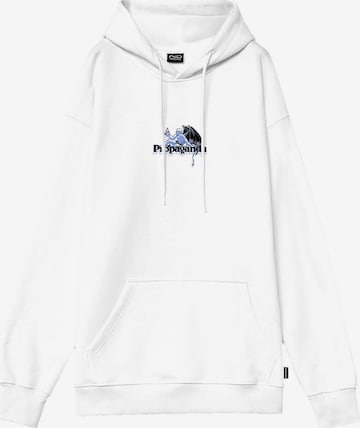 Propaganda Sweatshirt 'Liebeskrank' in White: front