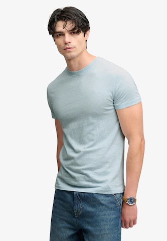 Superdry & Co Shirt 'Essential' in Blue: front