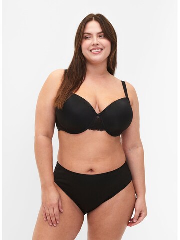 Devoted by Zizzi Slip 'Lcotas' in Black