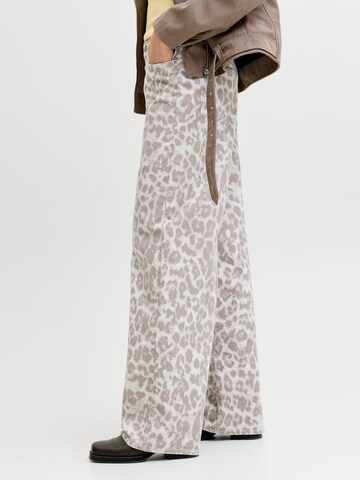 Wide leg Pantaloni 'JXGelly' di JJXX in grigio