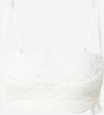 Hunkemöller - Balconette Soutien 'Amelia' em branco: frente