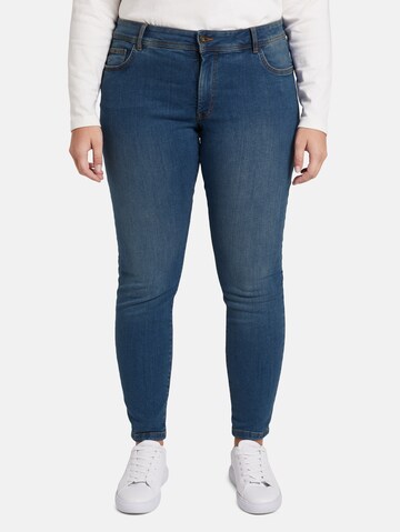 Tom Tailor Women + Skinny Jeans in Blue: front