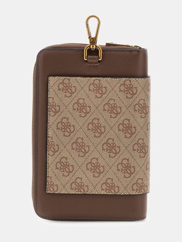GUESS Portemonnaie 'Milano' in Beige