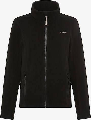 OCEAN SPORTSWEAR Funktionsfleecejacke in Schwarz: Vorderseite