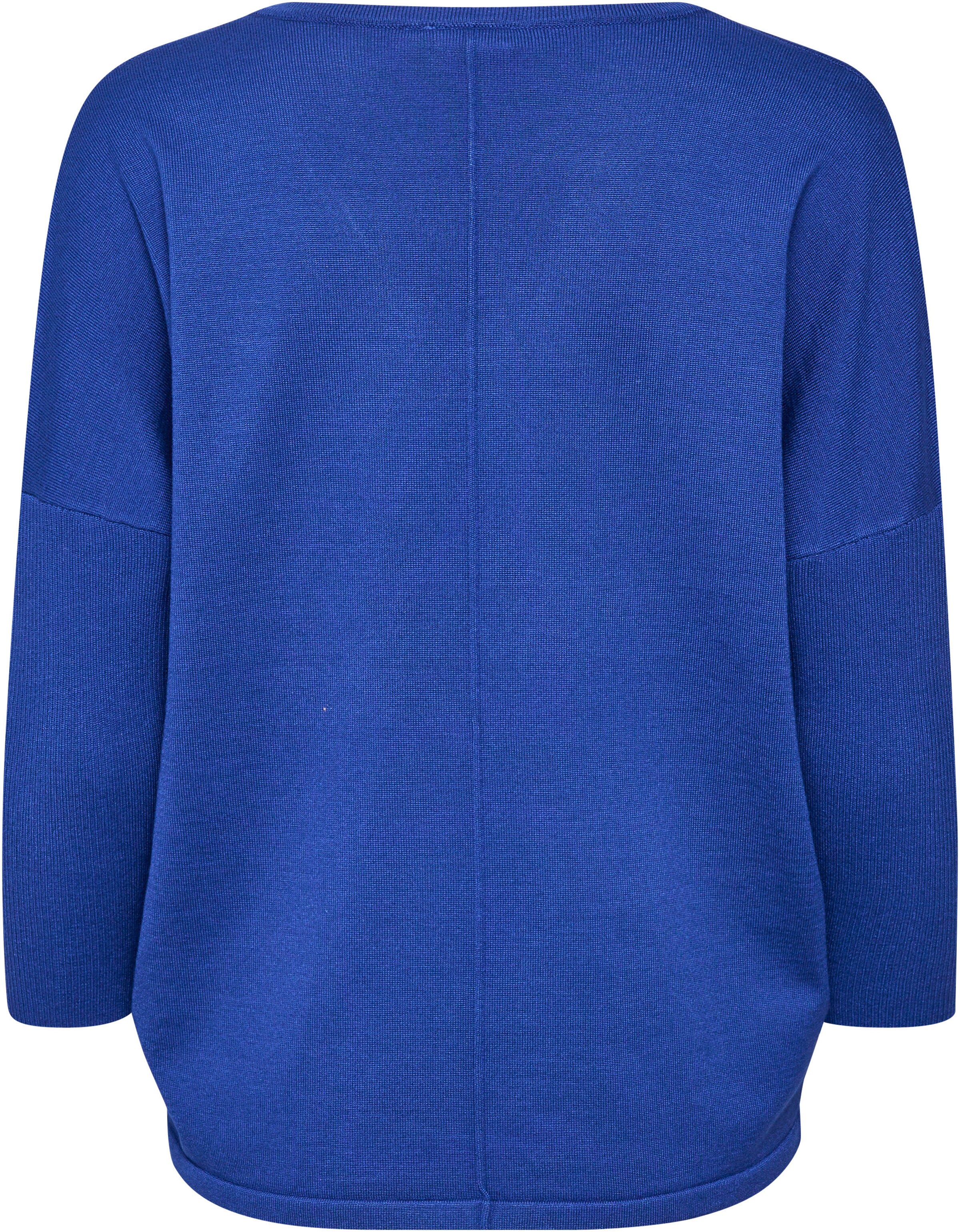 SAINT TROPEZ Sweater 'Mia' in Blue