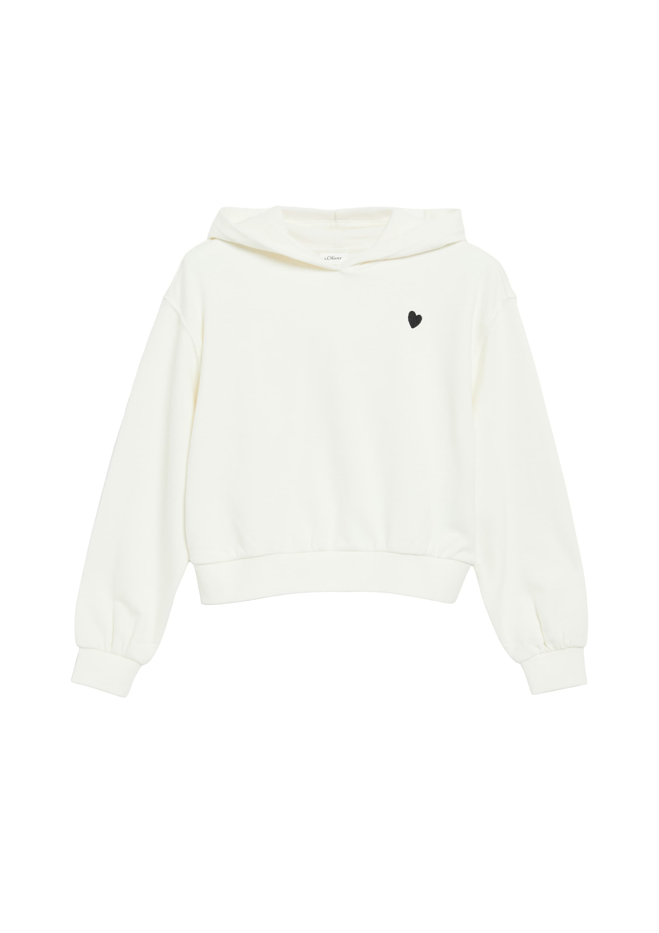 s.Oliver Sweatshirt in White: front