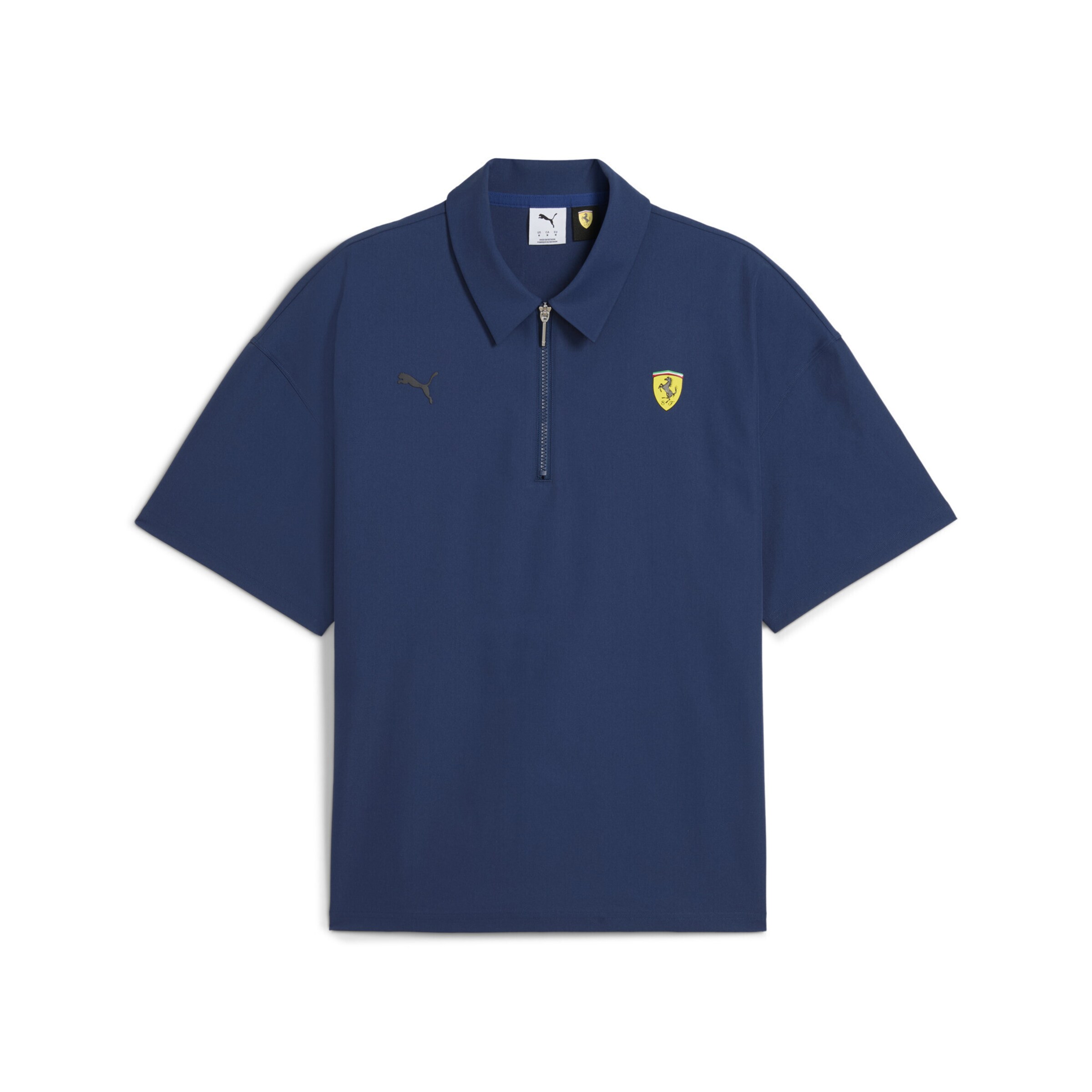 PUMA Performance shirt 'Scuderia Ferrari Premium' in Blue: front