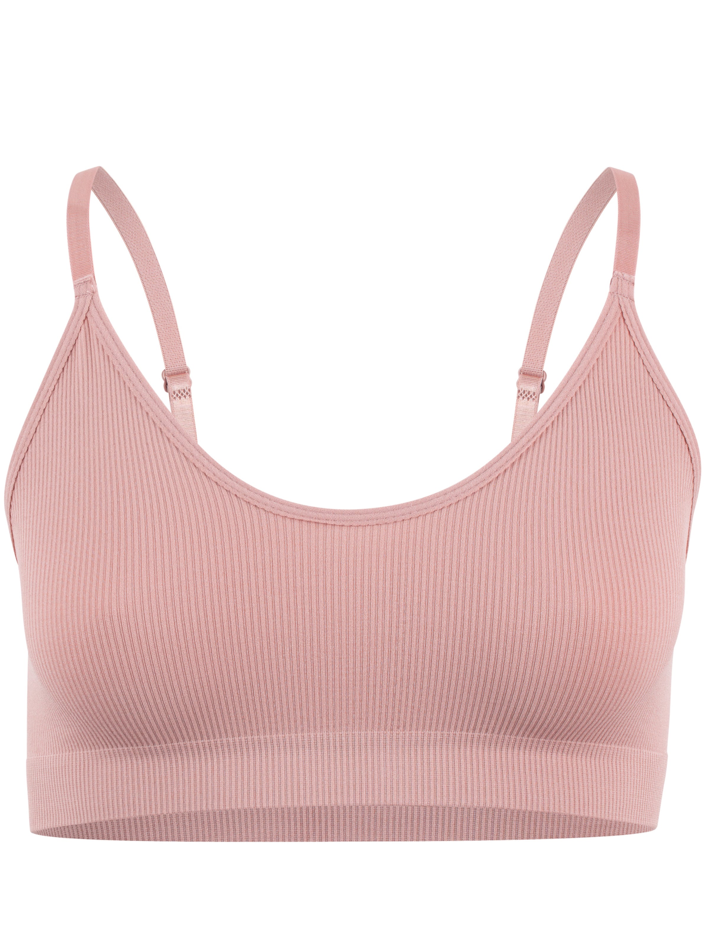 Bustier Soutien-gorge Yenita en rose : devant